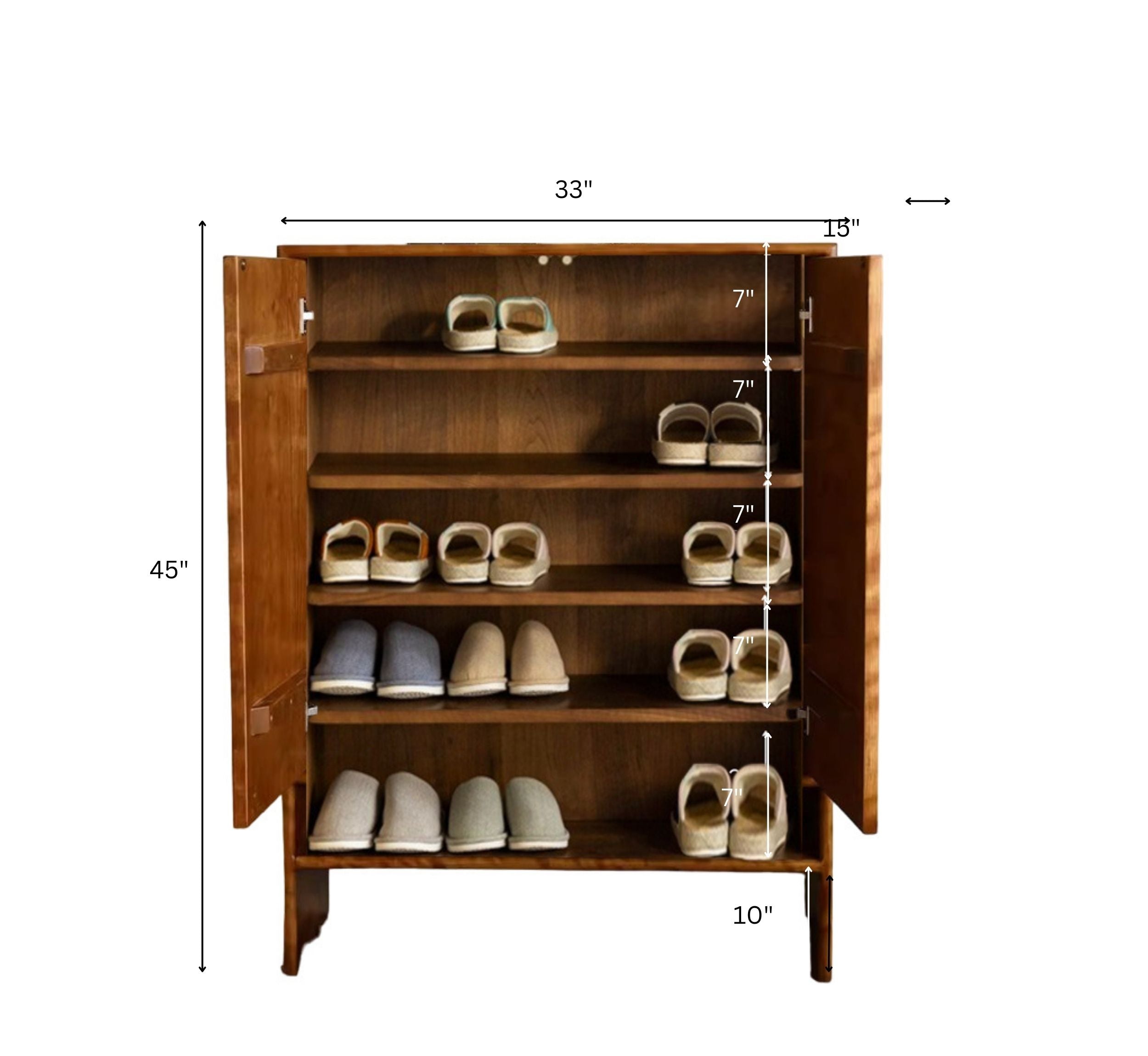 Fiona Wooden Shoe Cabinet