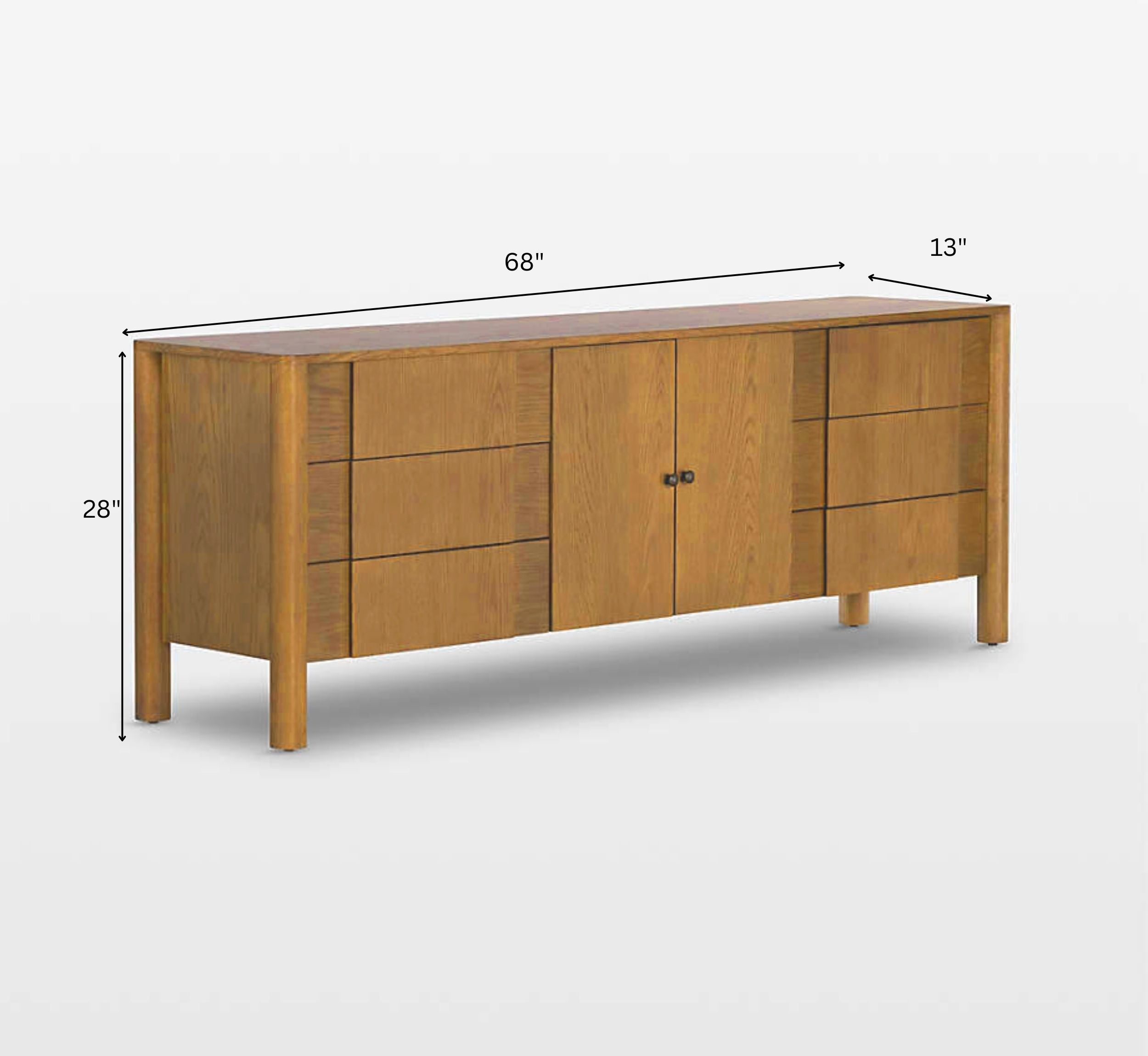 Harmony Wooden 6FT Console