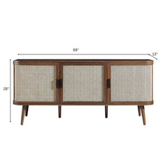 Vyut Wooden 4.5FT Console