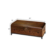 Bahar Wooden Storage Centre Table