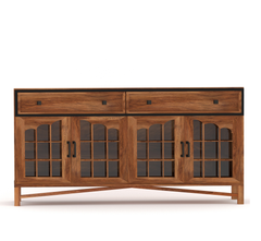 Aks Wooden 70" Crockery Cabinet