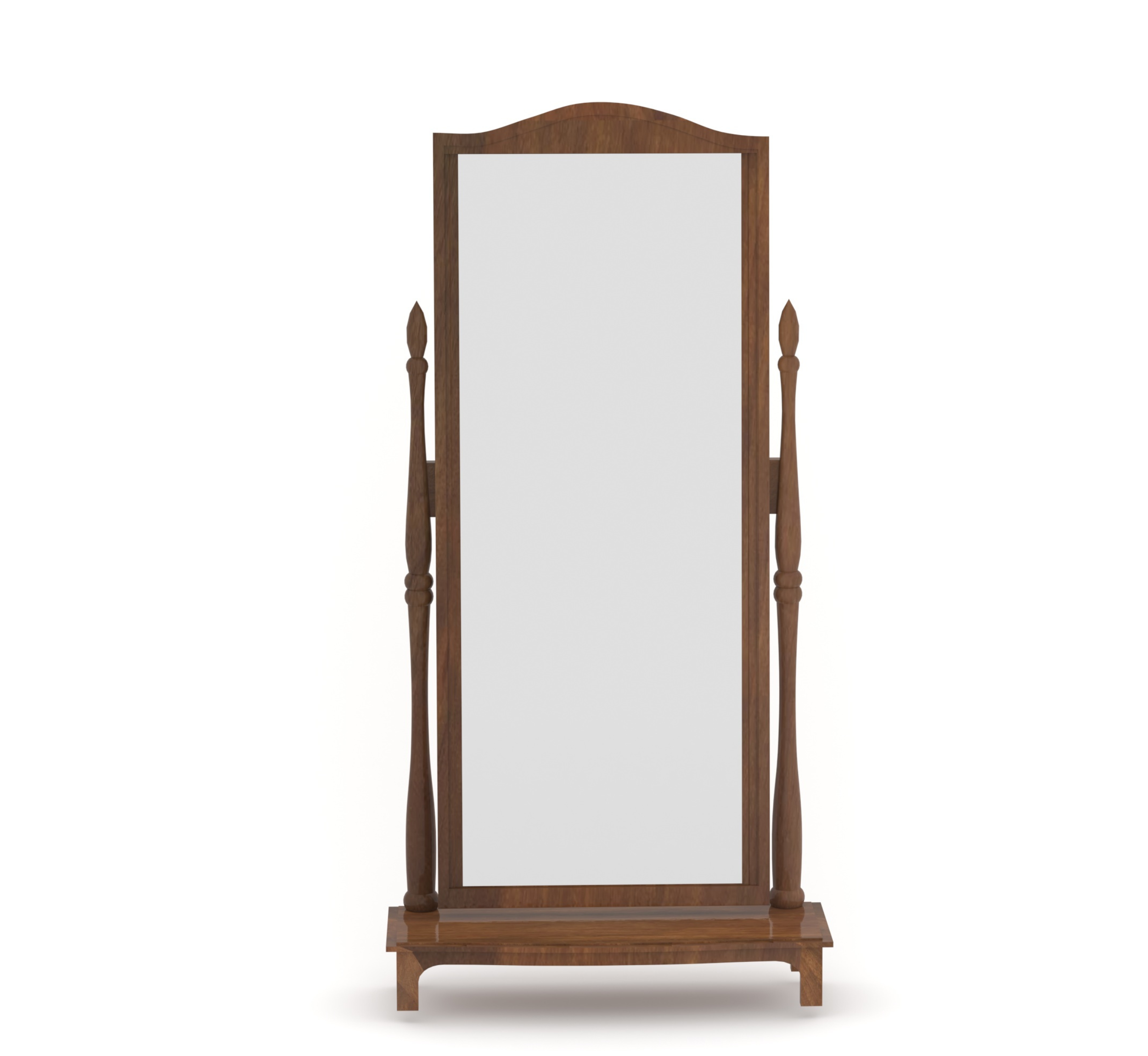 Anaya Wooden Full-Length Cheval Mirror