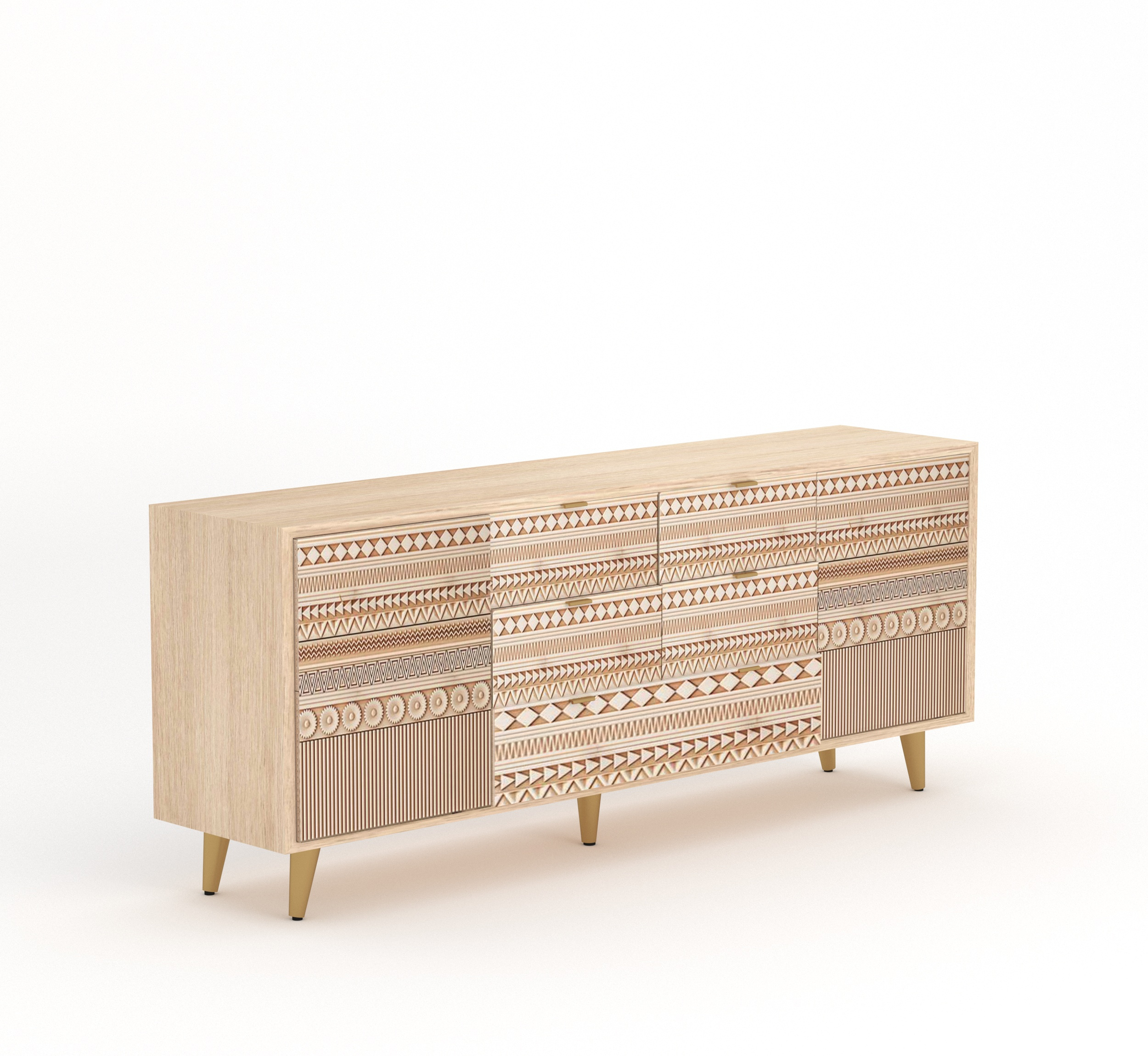 Amara Wooden 70" Sideboard