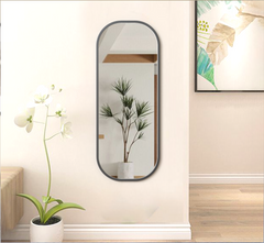 Capsule Metal Wall Mirror