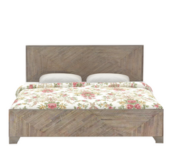 Parque 100% Solid Wood Bed