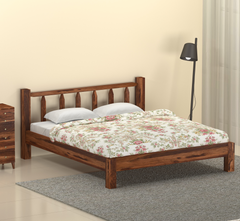 Kaira 100% Solid Wood Bed