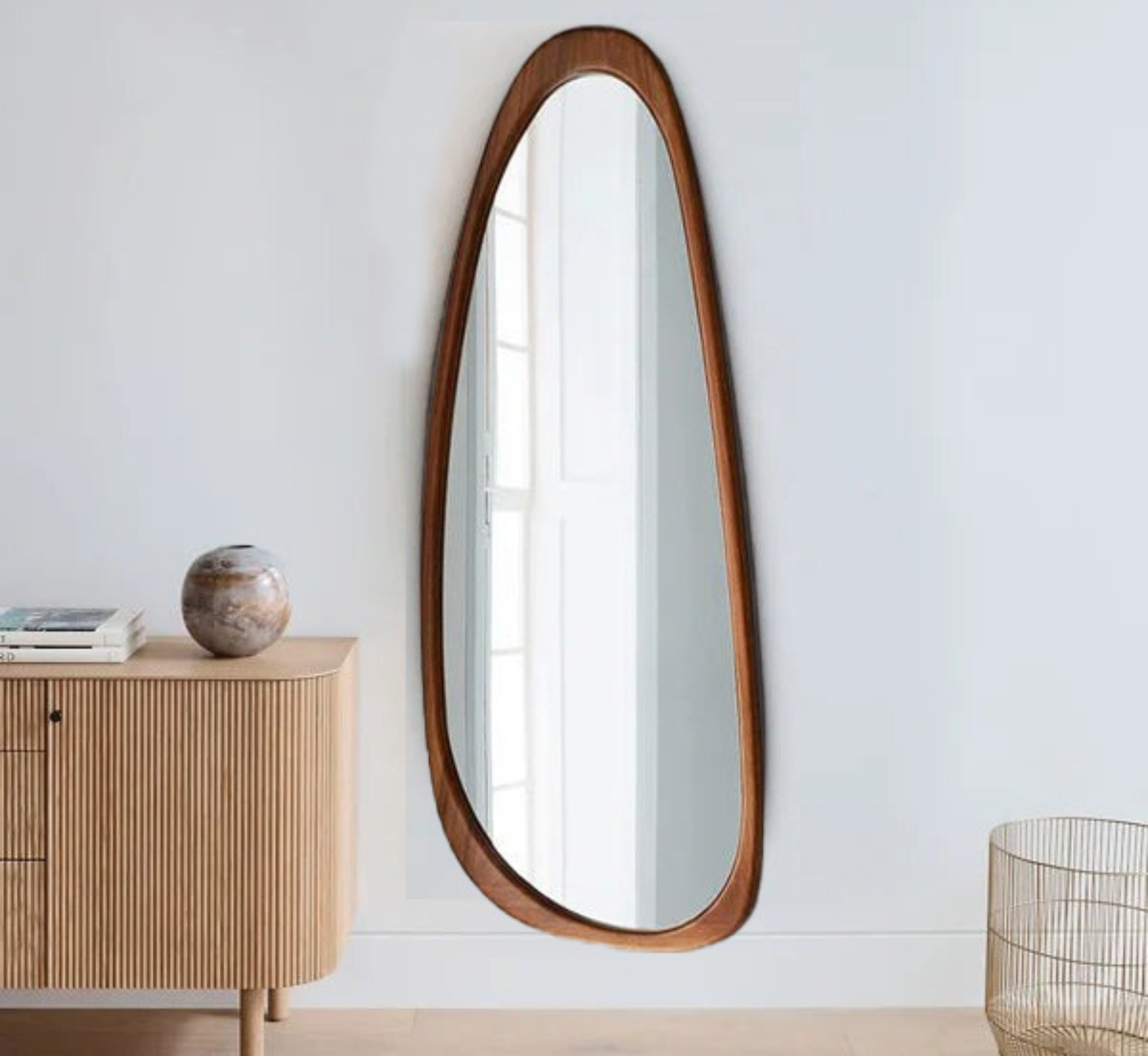 Arth Wooden 5.5FT Mirror