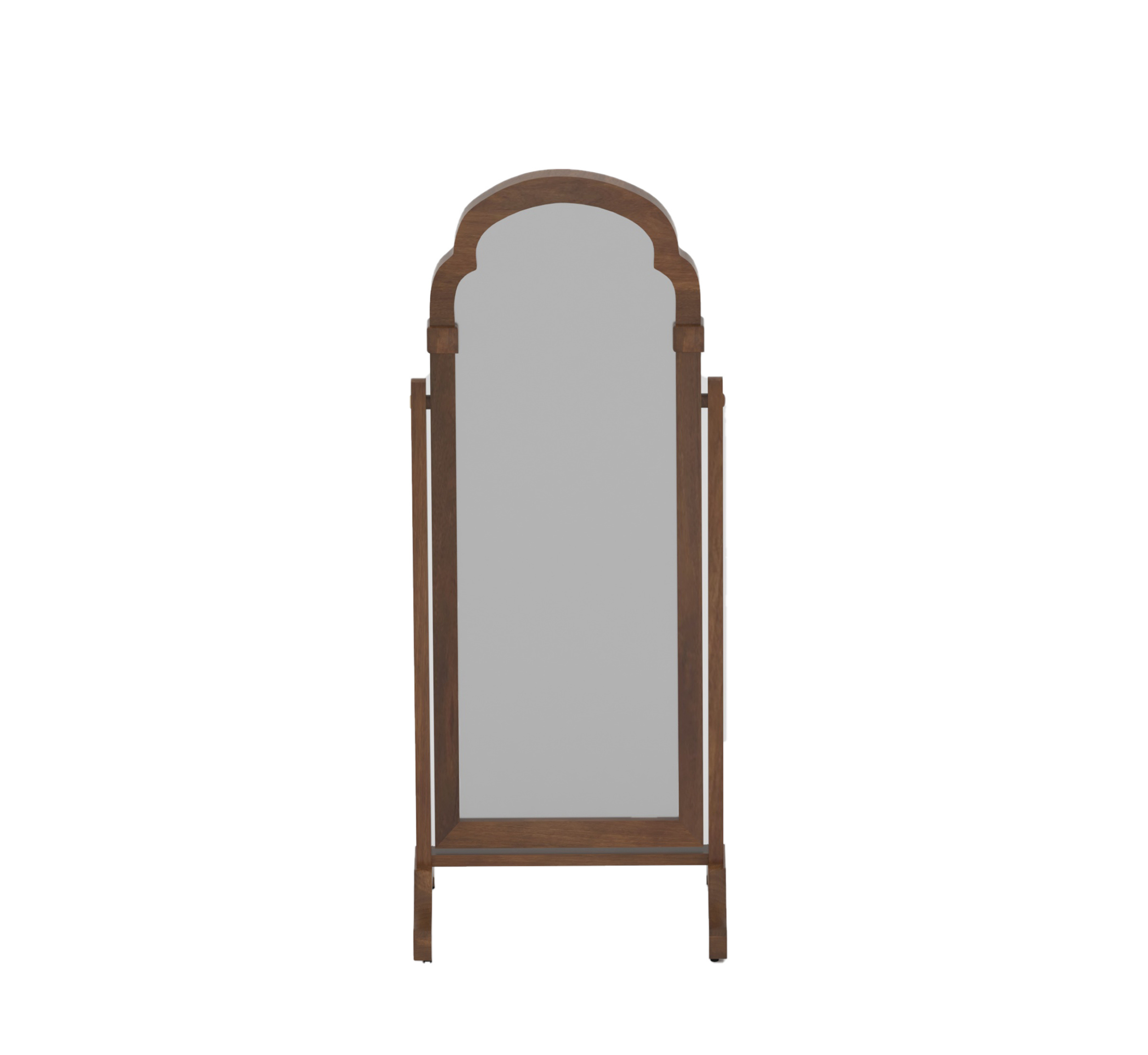 Jharokha Wooden Full-Length Cheval Mirror