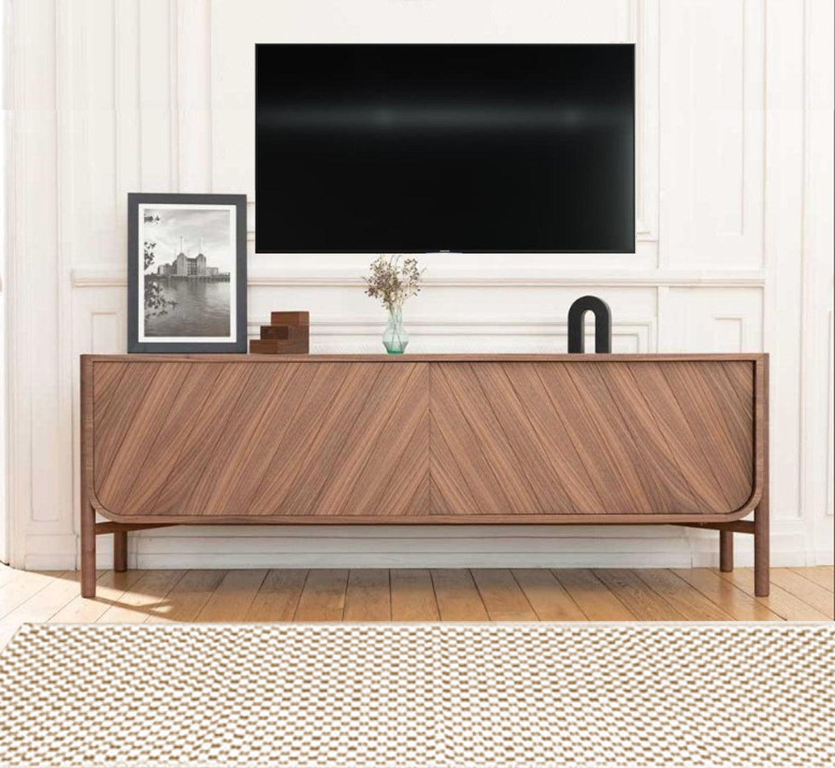 Panache Wooden 6FT TV Console