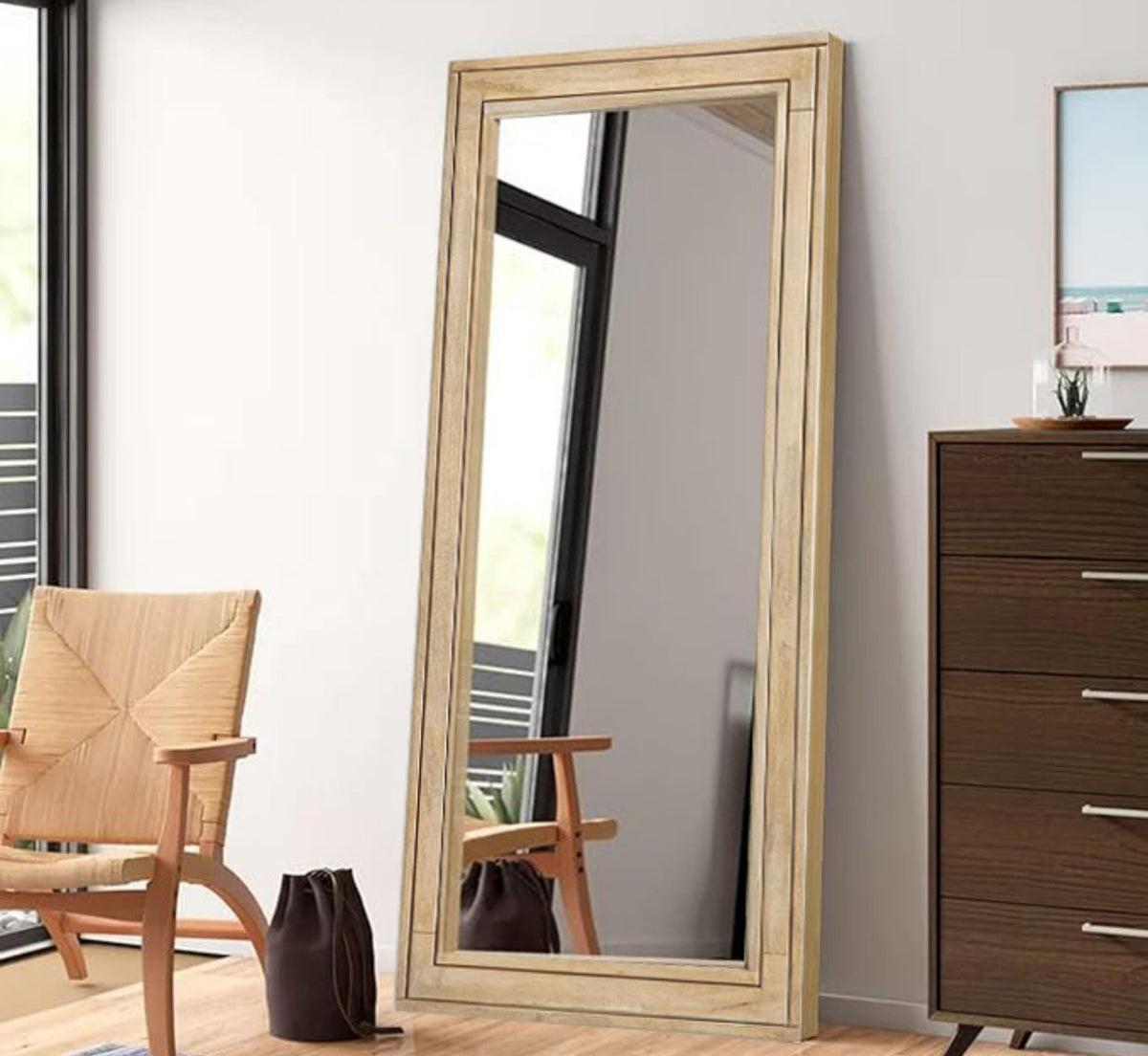 Luxe Wooden 6FT Mirror