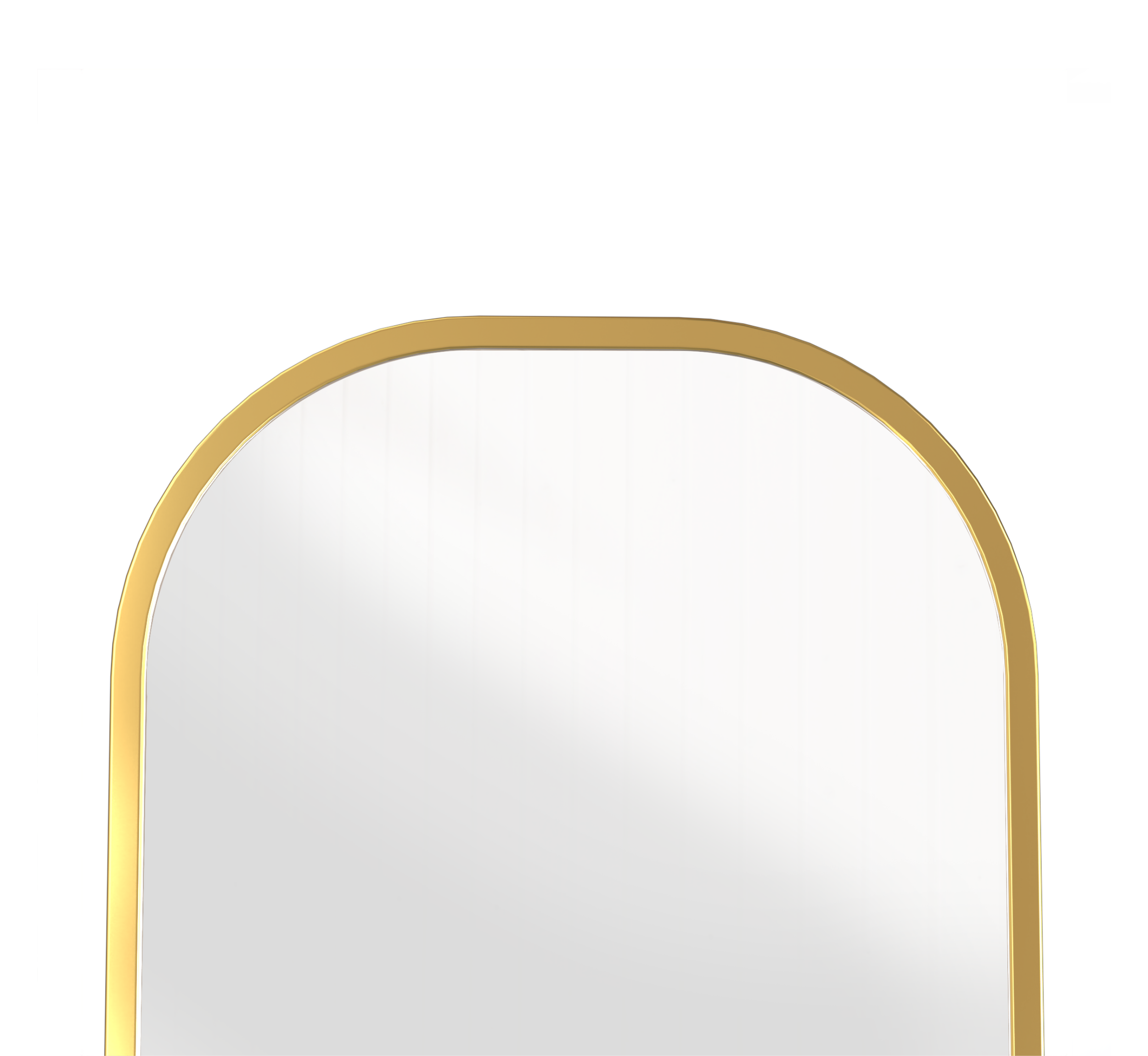 Capsule Metal Wall Mirror