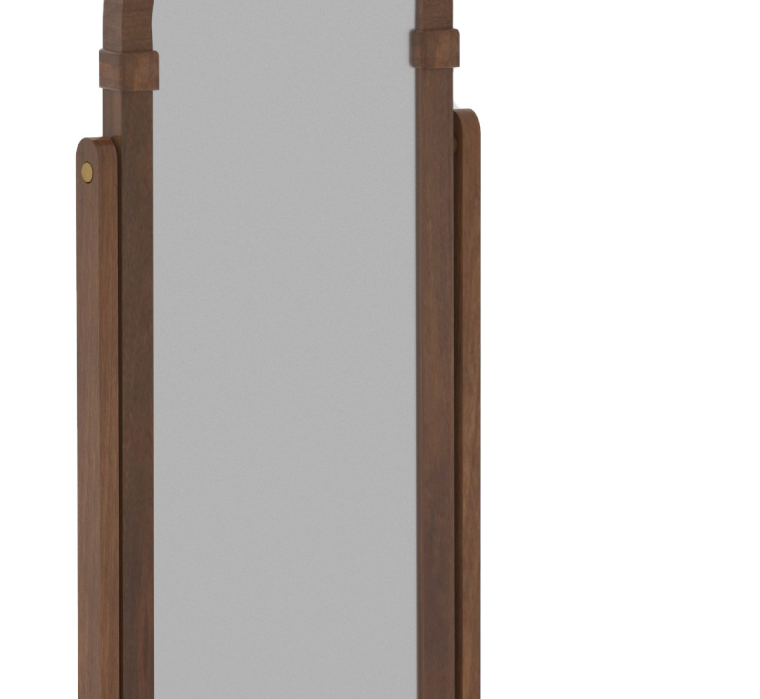 Jharokha Wooden Full-Length Cheval Mirror