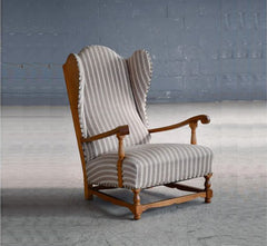 Ehan Plush Wing Chair