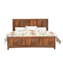 Mile 100% Solid Wood Bed