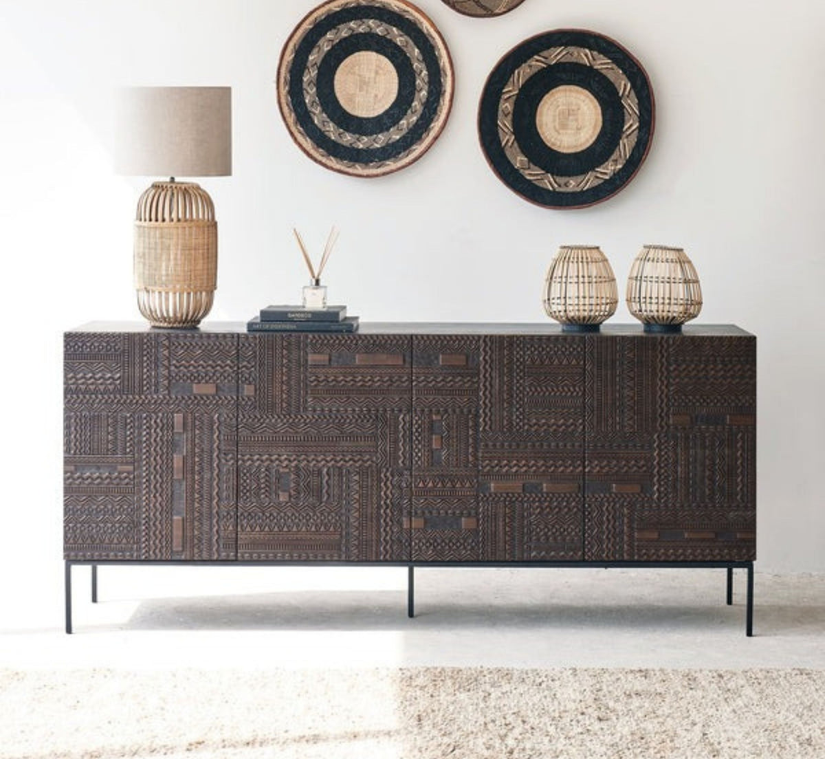 Tribe Wooden 6FT Console