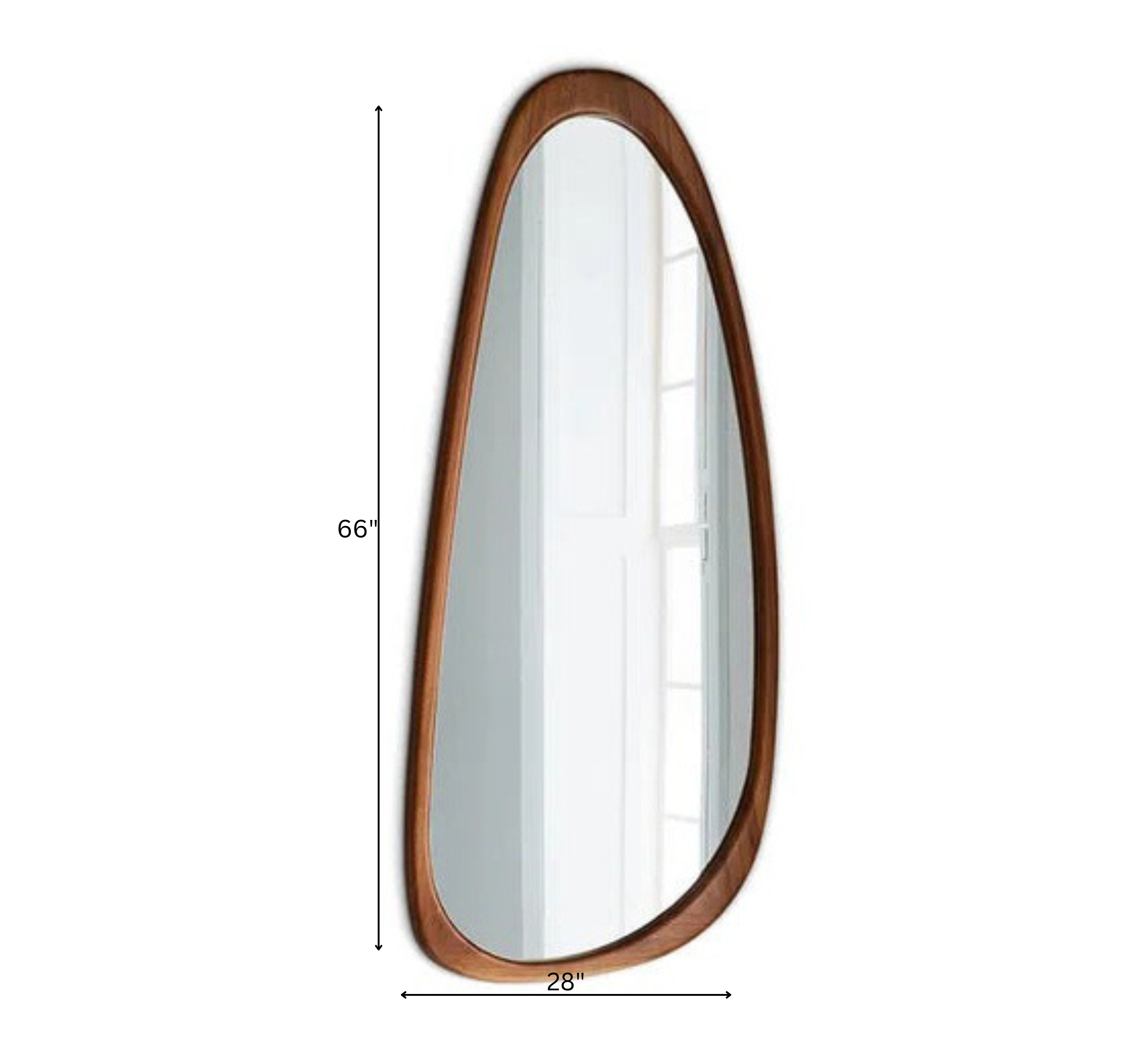 Arth Wooden 5.5FT Mirror