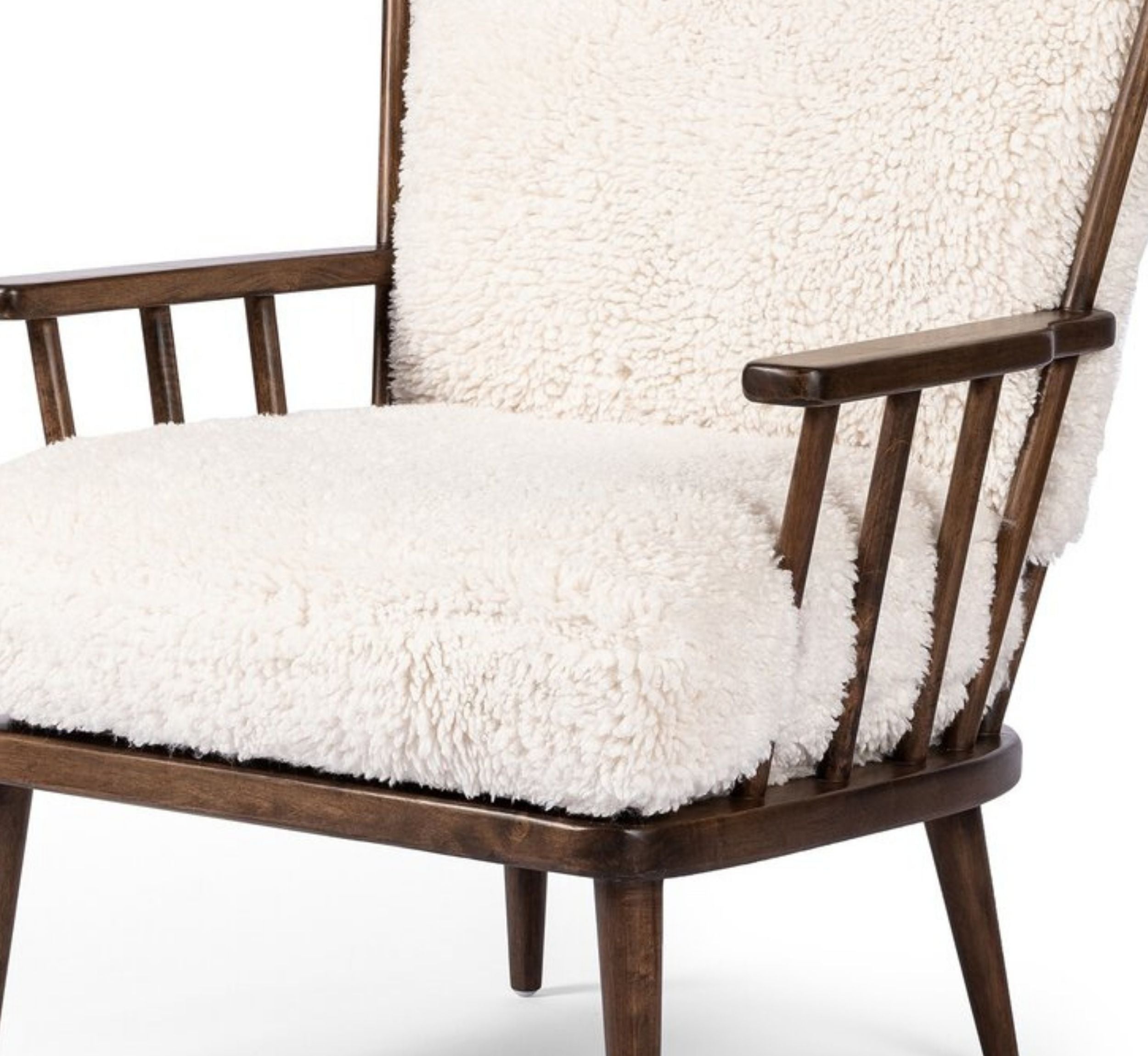 Shaggy Plush Armchair