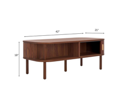 Kram Wooden Storage Centre Table