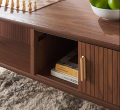 Kram Wooden Storage Centre Table