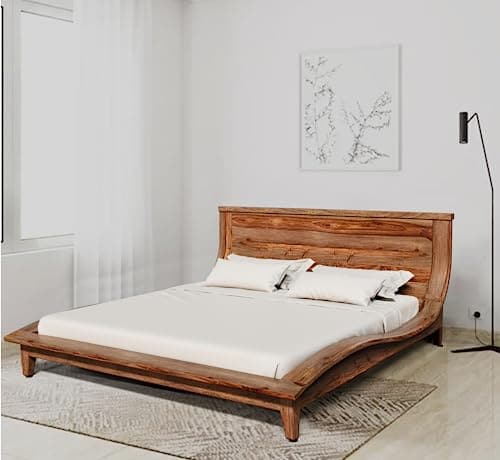 Luxe 100% Solid Wood Bed