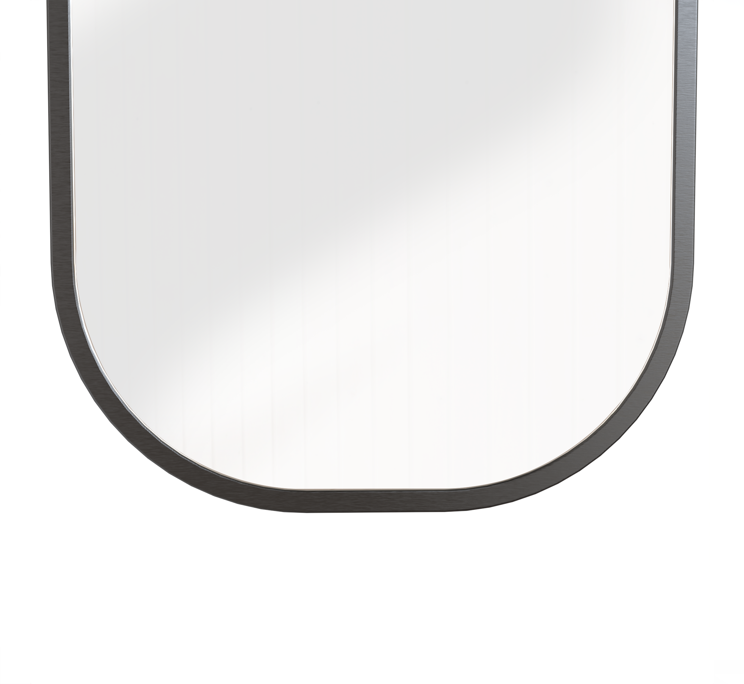 Capsule Metal Wall Mirror