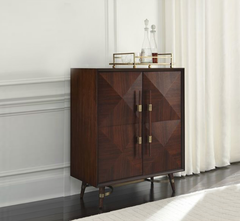 Amaan 42" Wooden Bar Cabinet