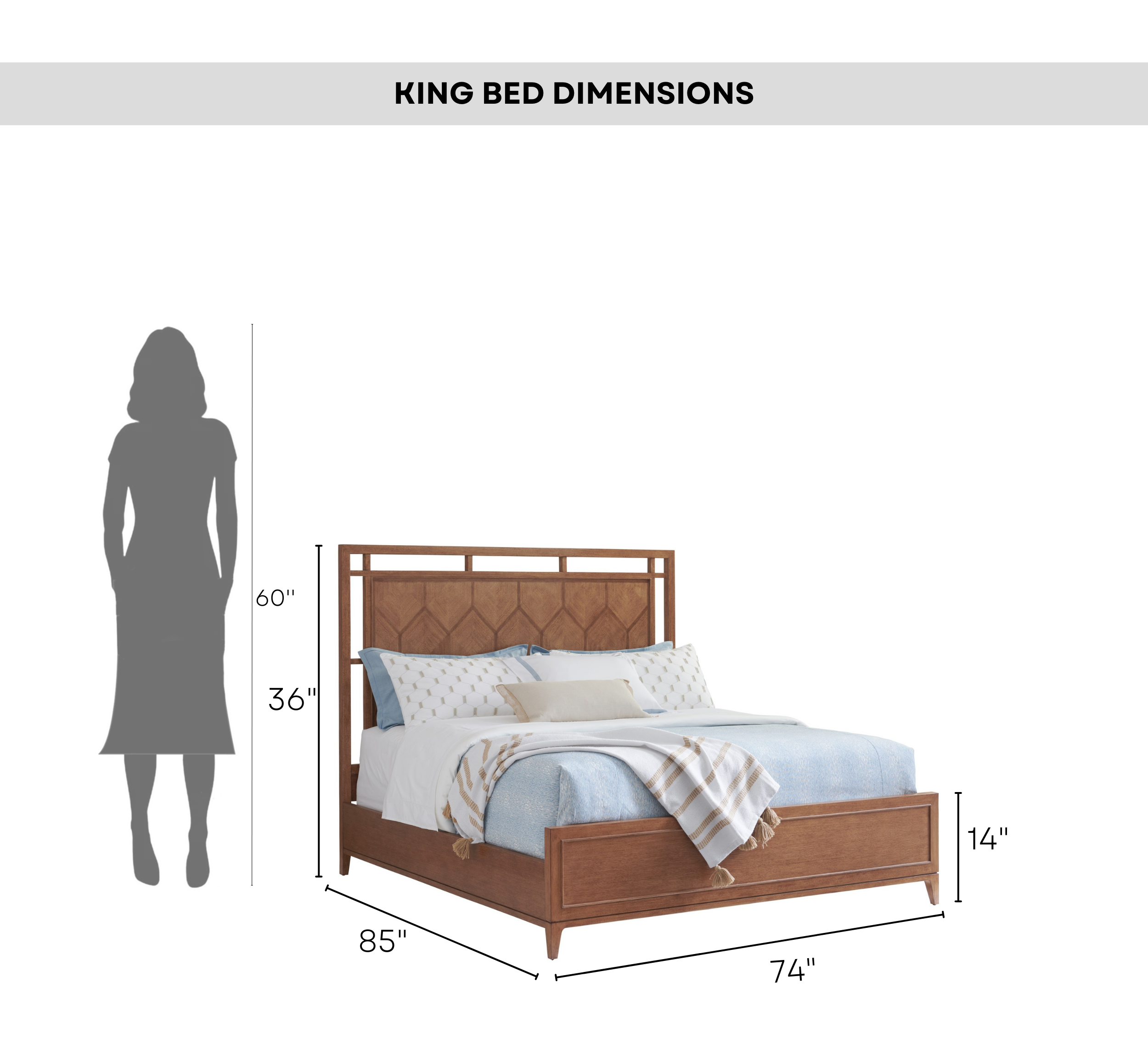 Darsh 100% Solid Wood Bed