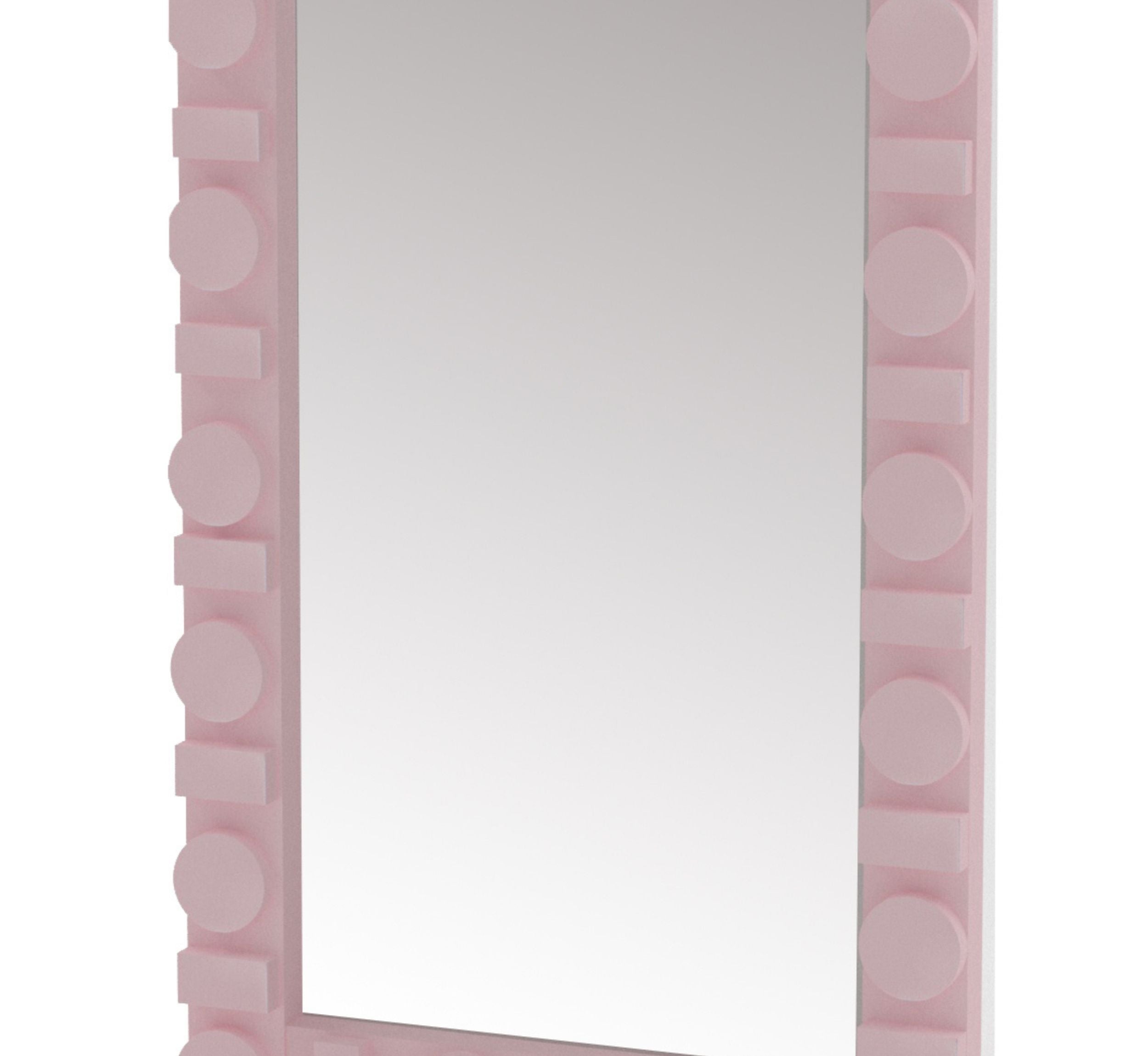 Alchemy Wooden 6FT Mirror_Pink