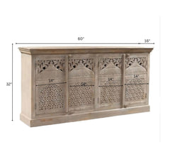 Aakarsh Wooden 5FT Console