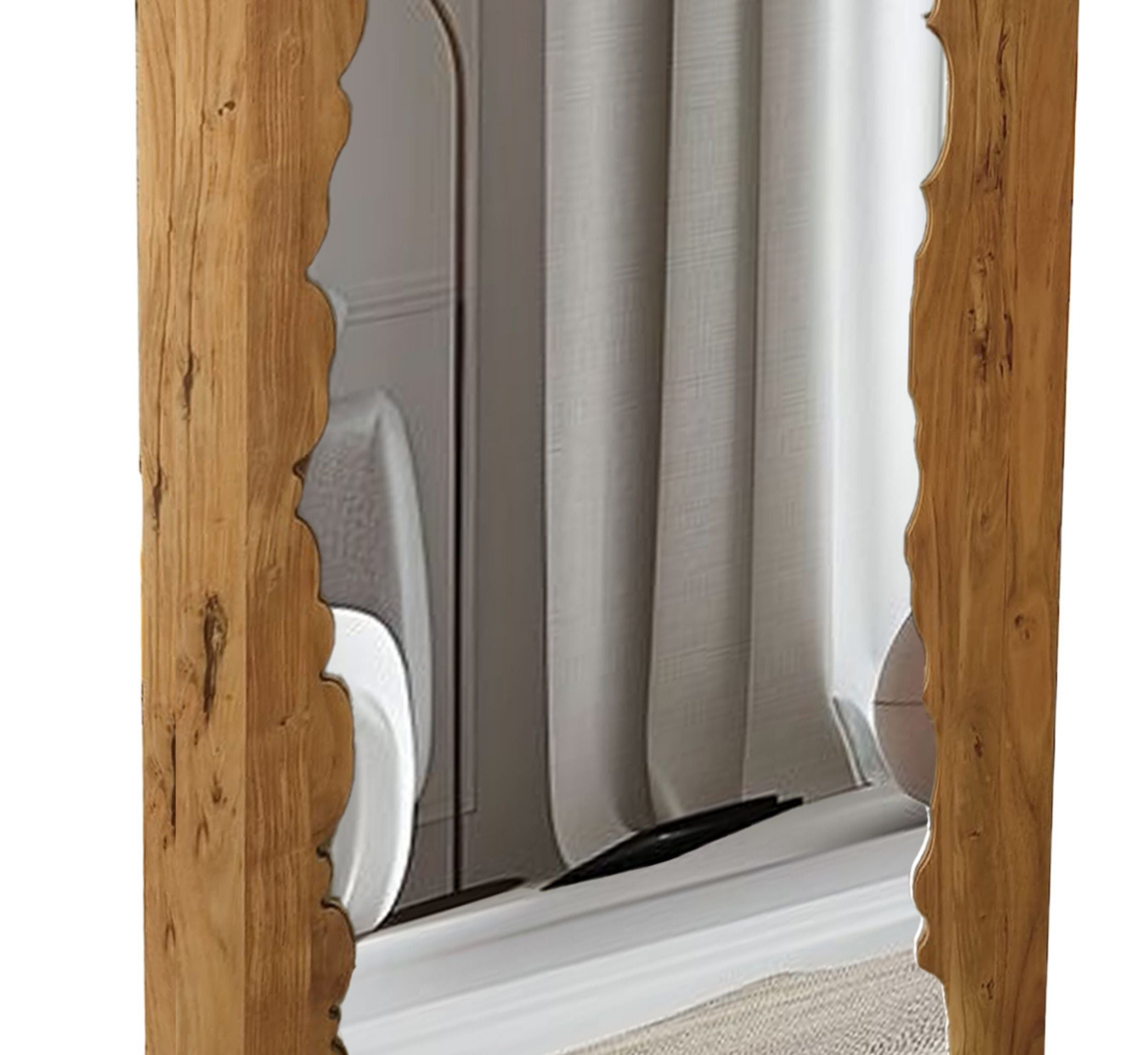 Akai Wooden Full-Length Mirror