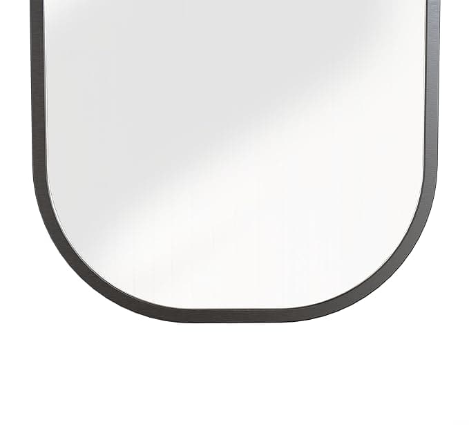 Capsule Metal Floor Mirror