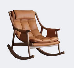 Reeva Leather Rocking Chair