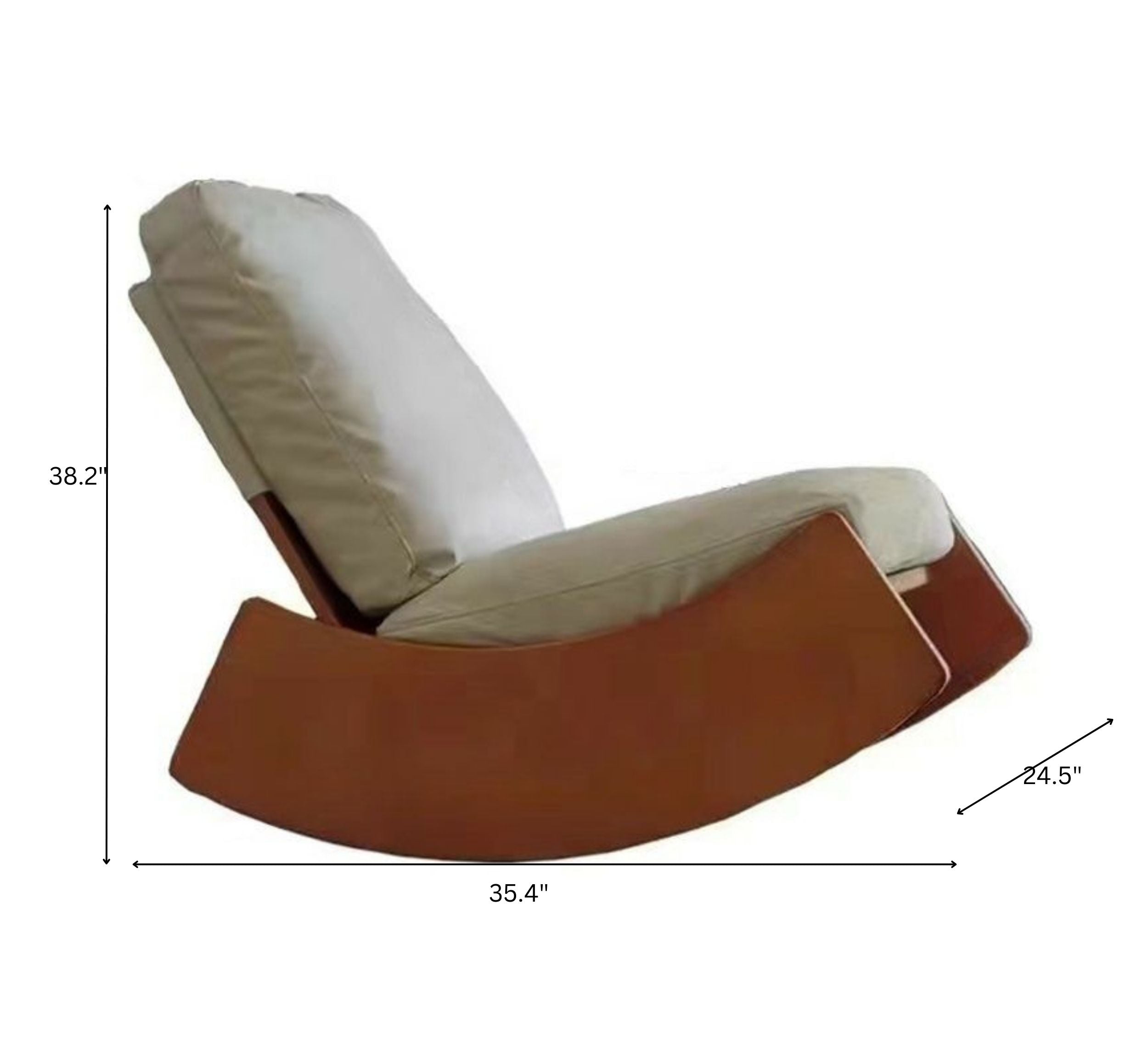 Jase Plush Rocking Chair