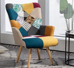 Aariz Comfort Plush Wing Chair