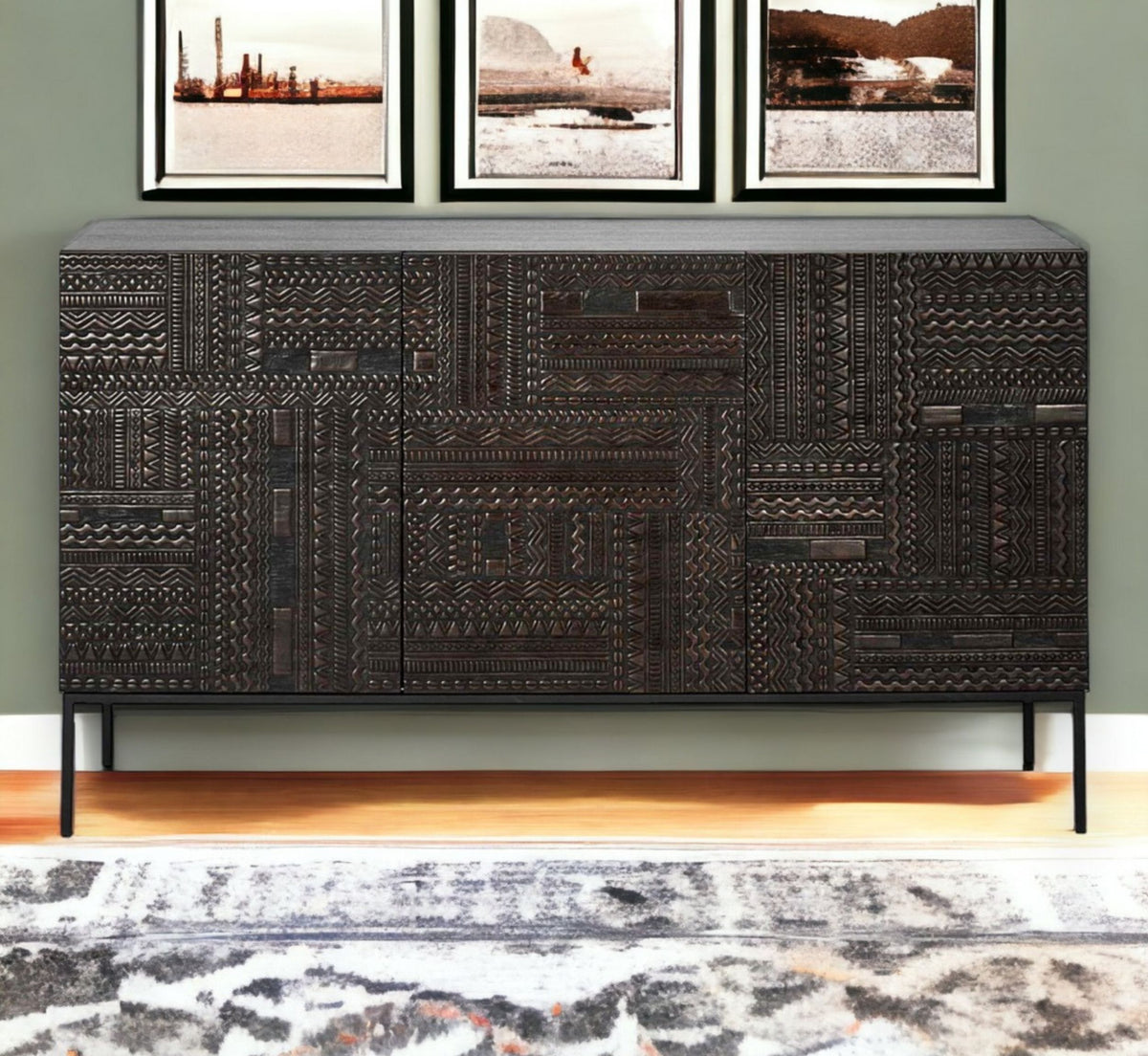 Tribe Wooden 4.5FT Console