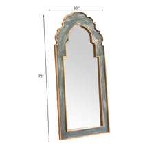 Jharokha Arched Wooden 6FT Mirror