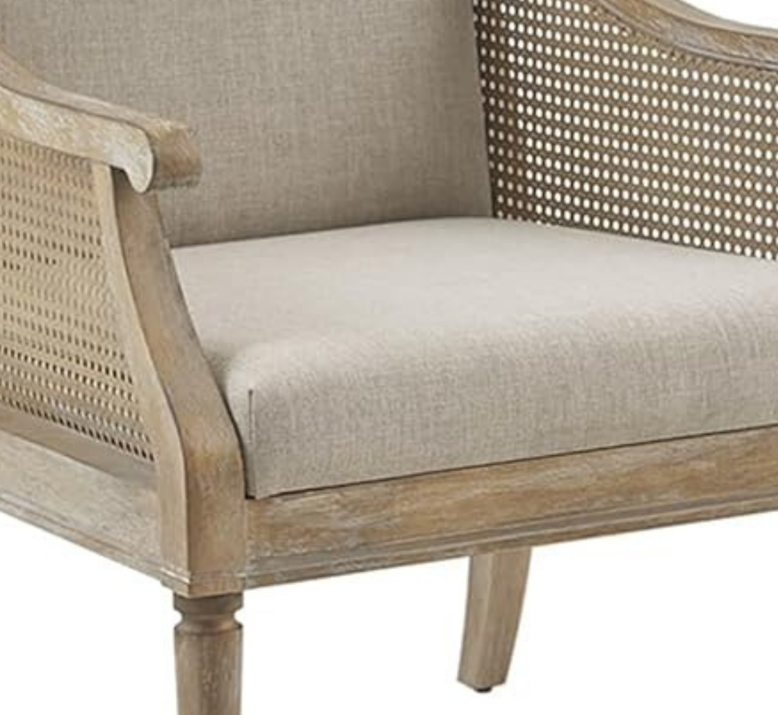 Woven Plush Armchair