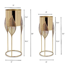 Ingrained Metal S/2 Planters