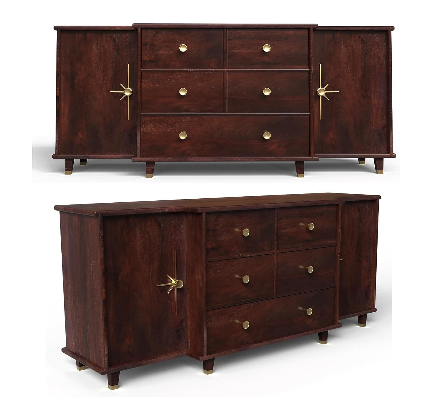 Luxe Wooden 70" Sideboard