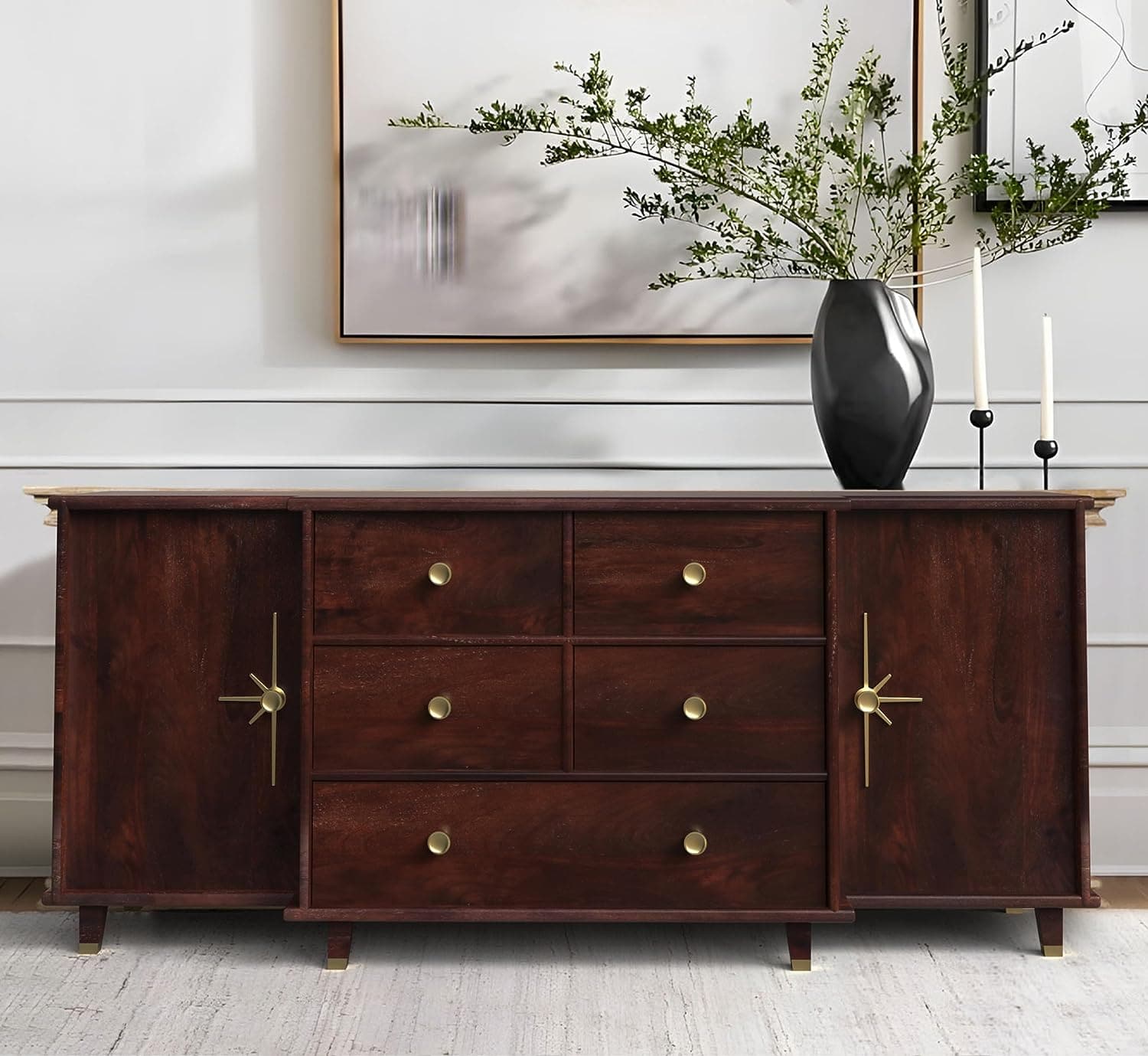 Luxe Wooden 70" Sideboard