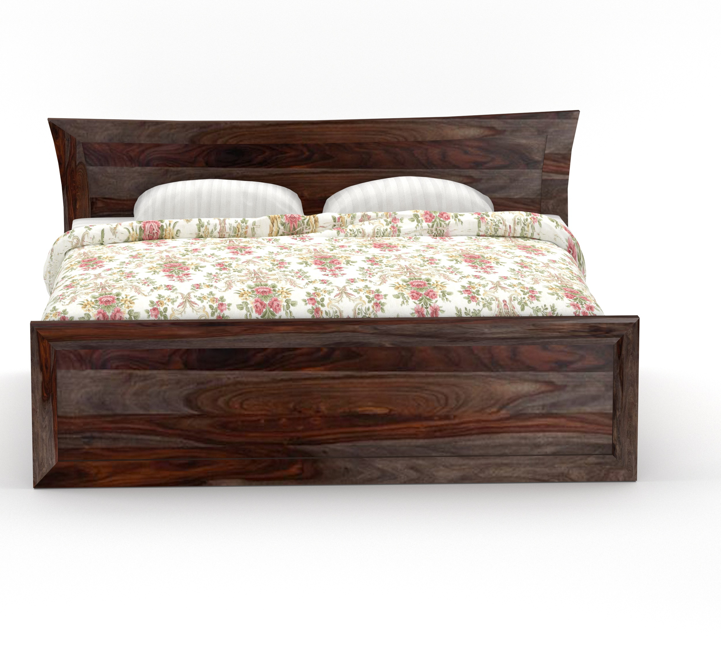 Amaan 100% Solid Wood Bed