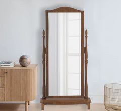 Anaya Wooden Full-Length Cheval Mirror