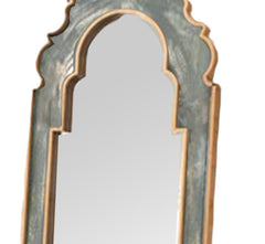 Jharokha Arched Wooden 6FT Mirror