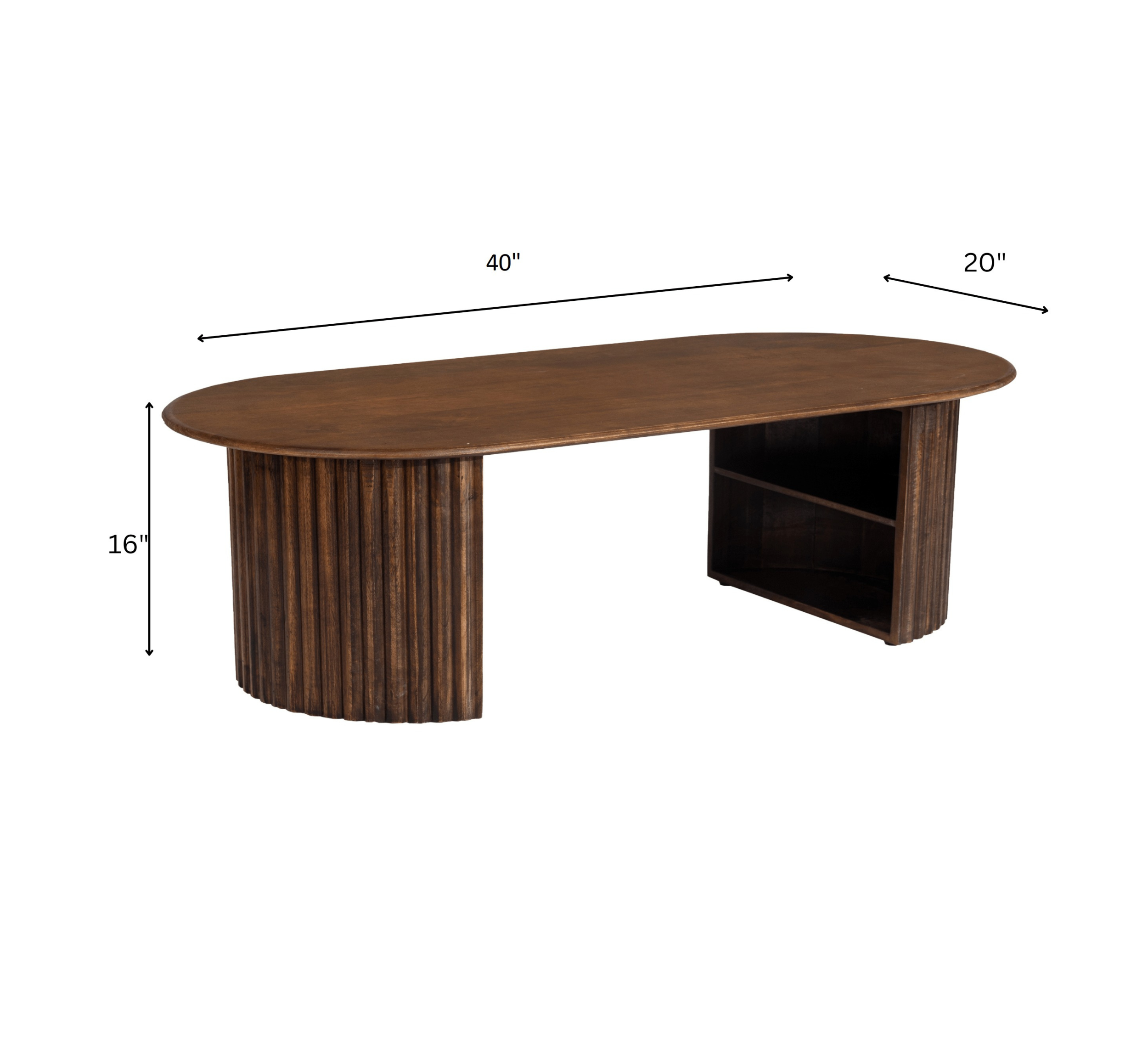 Sloan Wooden Storage Centre Table