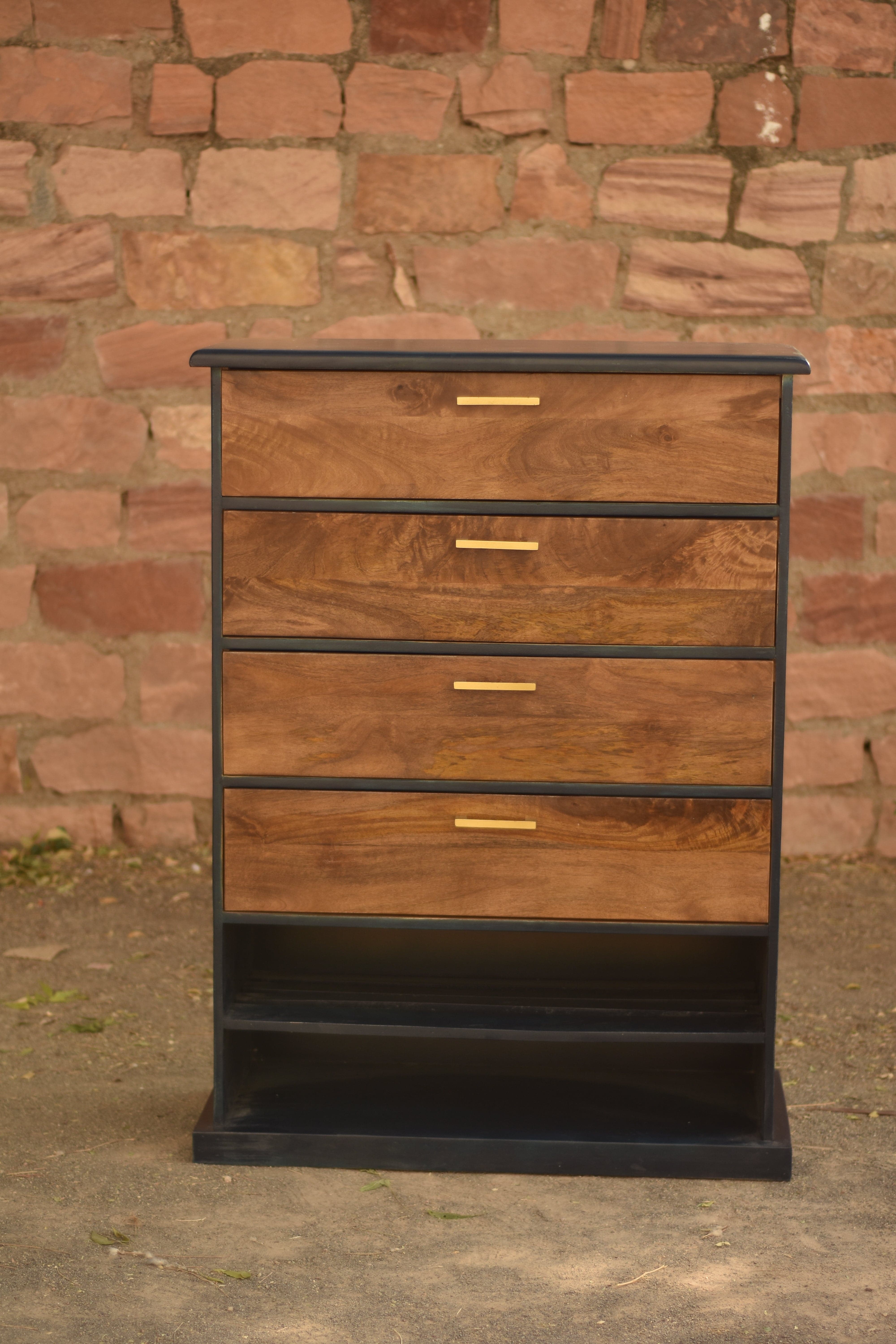 Maritime Wooden 6-Tier Shoe Cabinet