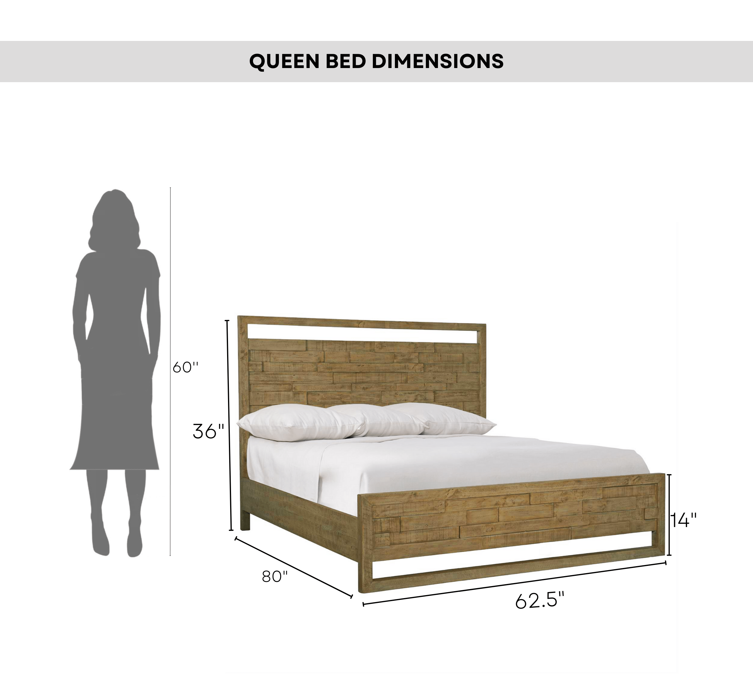 CORSICA DESIGNS Beds Vyut 100% Solid Wood Bed