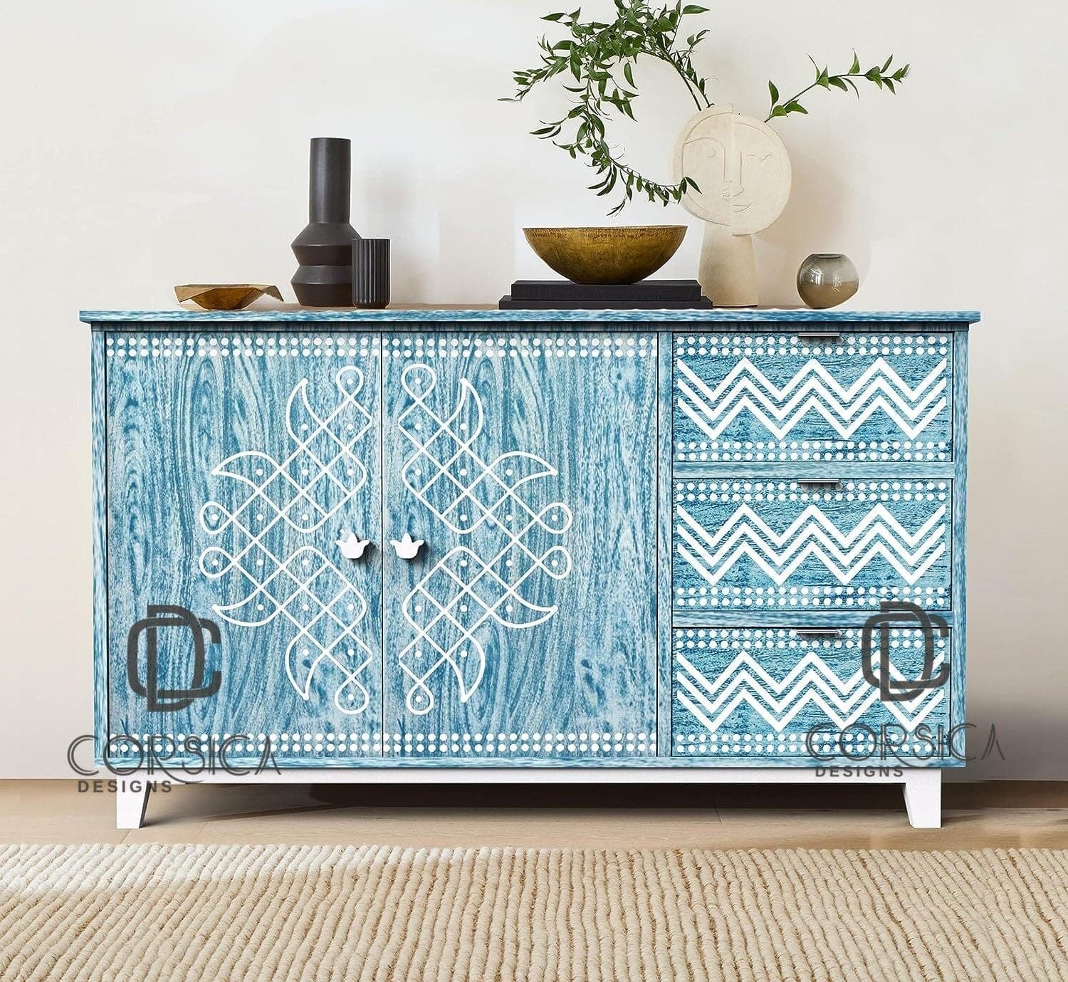 CORSICA DESIGNS Cabinet Verve Wooden 54" Sideboard