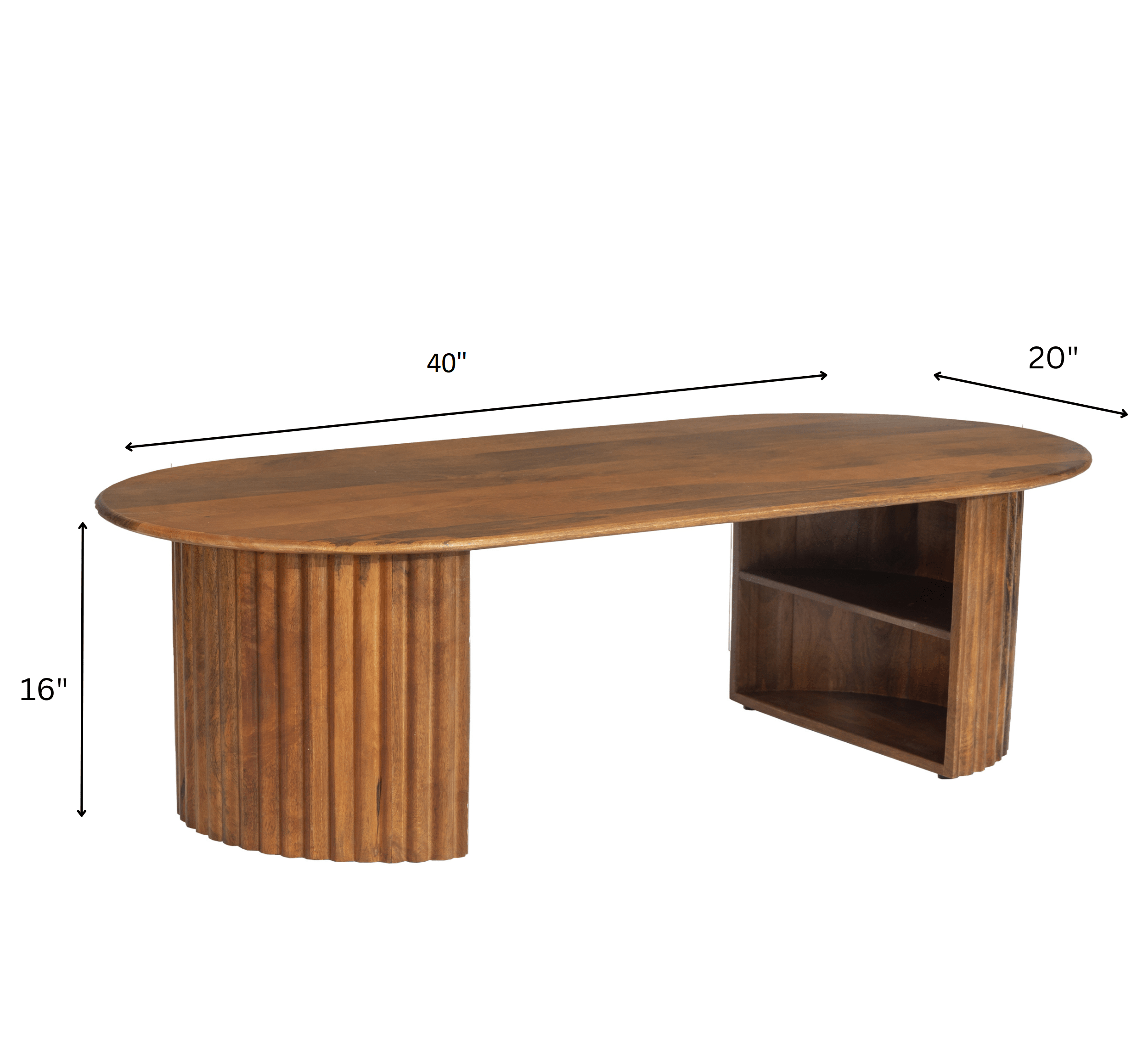 Sloan Wooden Storage Centre Table