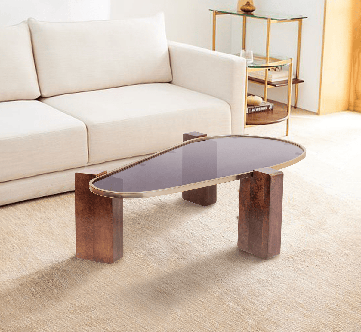 CORSICA DESIGNS Centre Tables Nami Abstract Centre Table