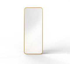 CORSICA DESIGNS Mirrors Mile Metal Floor Mirror with Stand